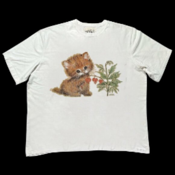 Tops - Women's White Short Sleeve T-Shirt